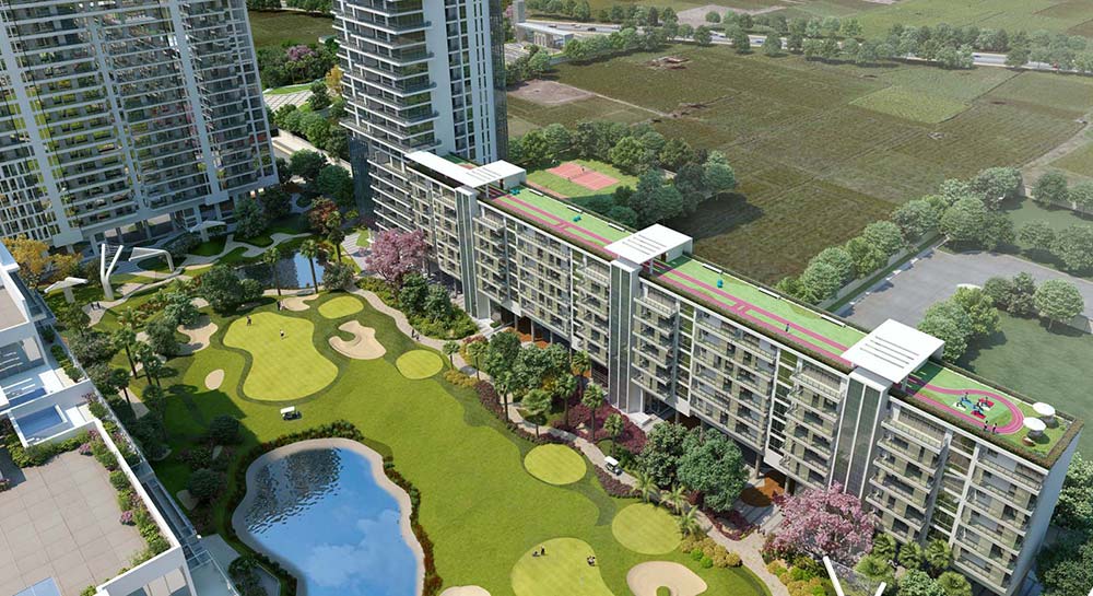 New Properties on Golf Course Extension Road